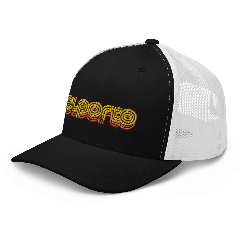 El Porto Groove Retro Trucker Hat