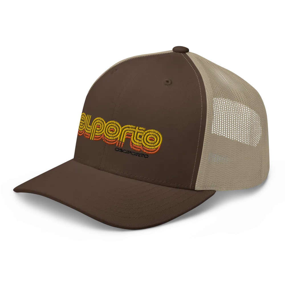 El Porto Groove Retro Trucker Hat