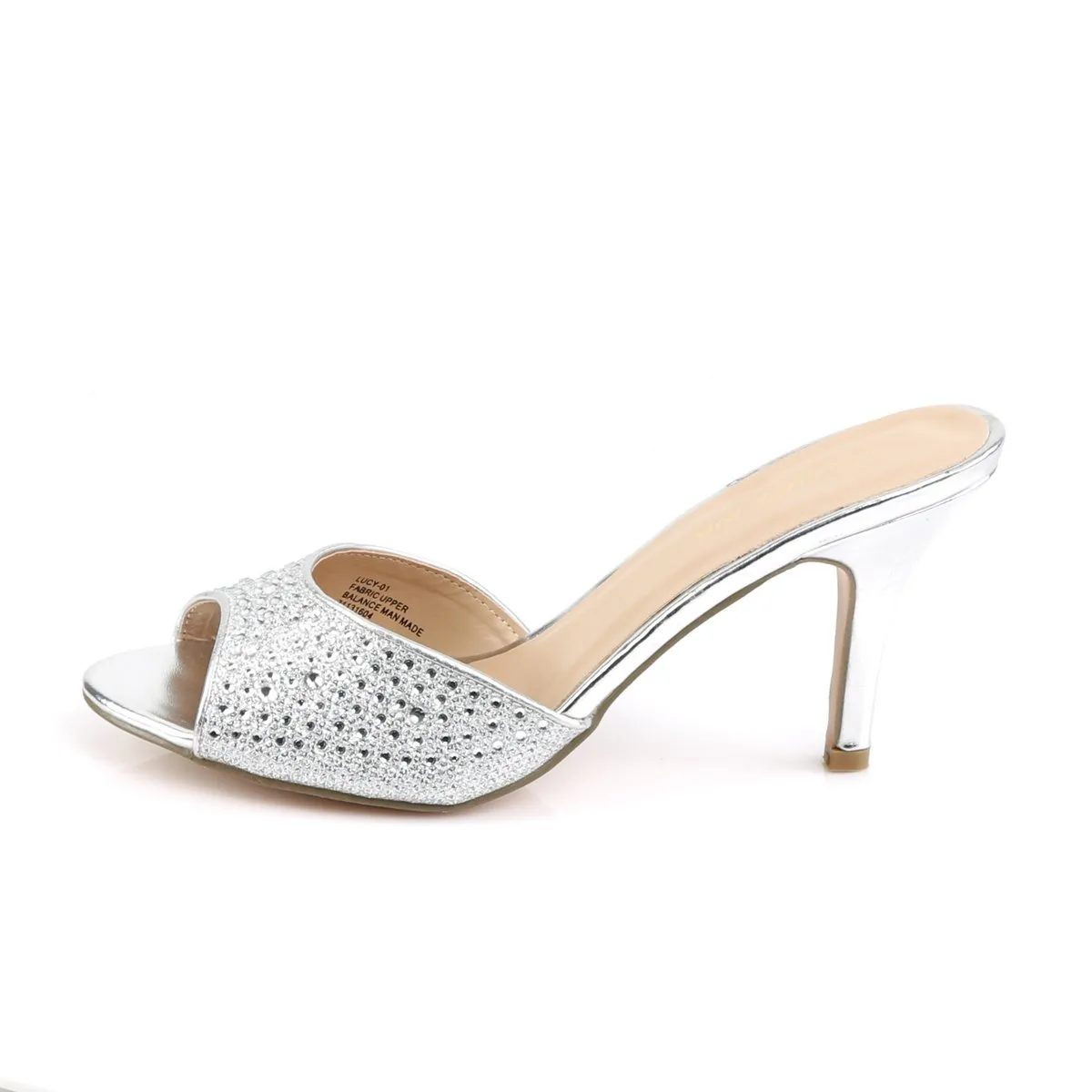 Fabulicious Lucy-01-Silver-Size 7-Clearance