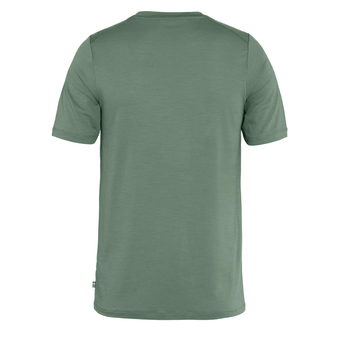 Fjallraven Abisko Wool Logo SS T-Shirt Patina Green