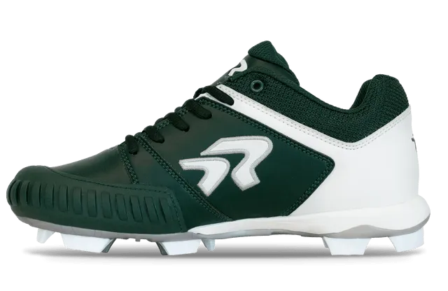 Flite Softball Cleats with Pitching Toe - Team Colors