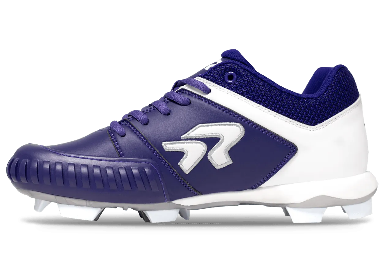 Flite Softball Cleats with Pitching Toe - Team Colors