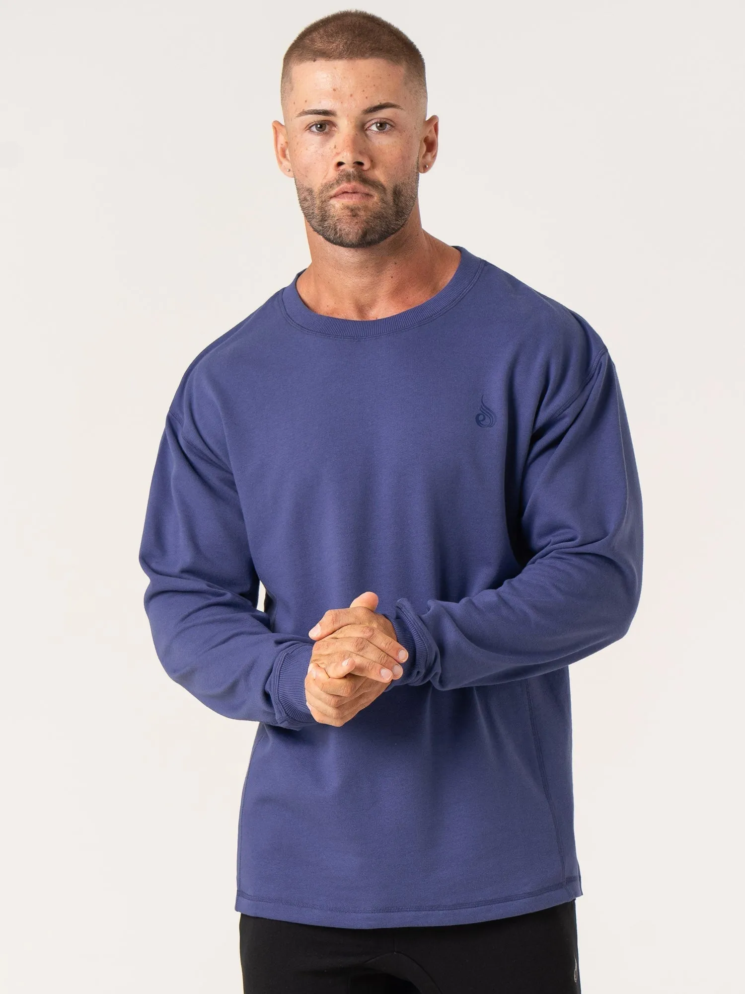 Force Crew Neck - Indigo