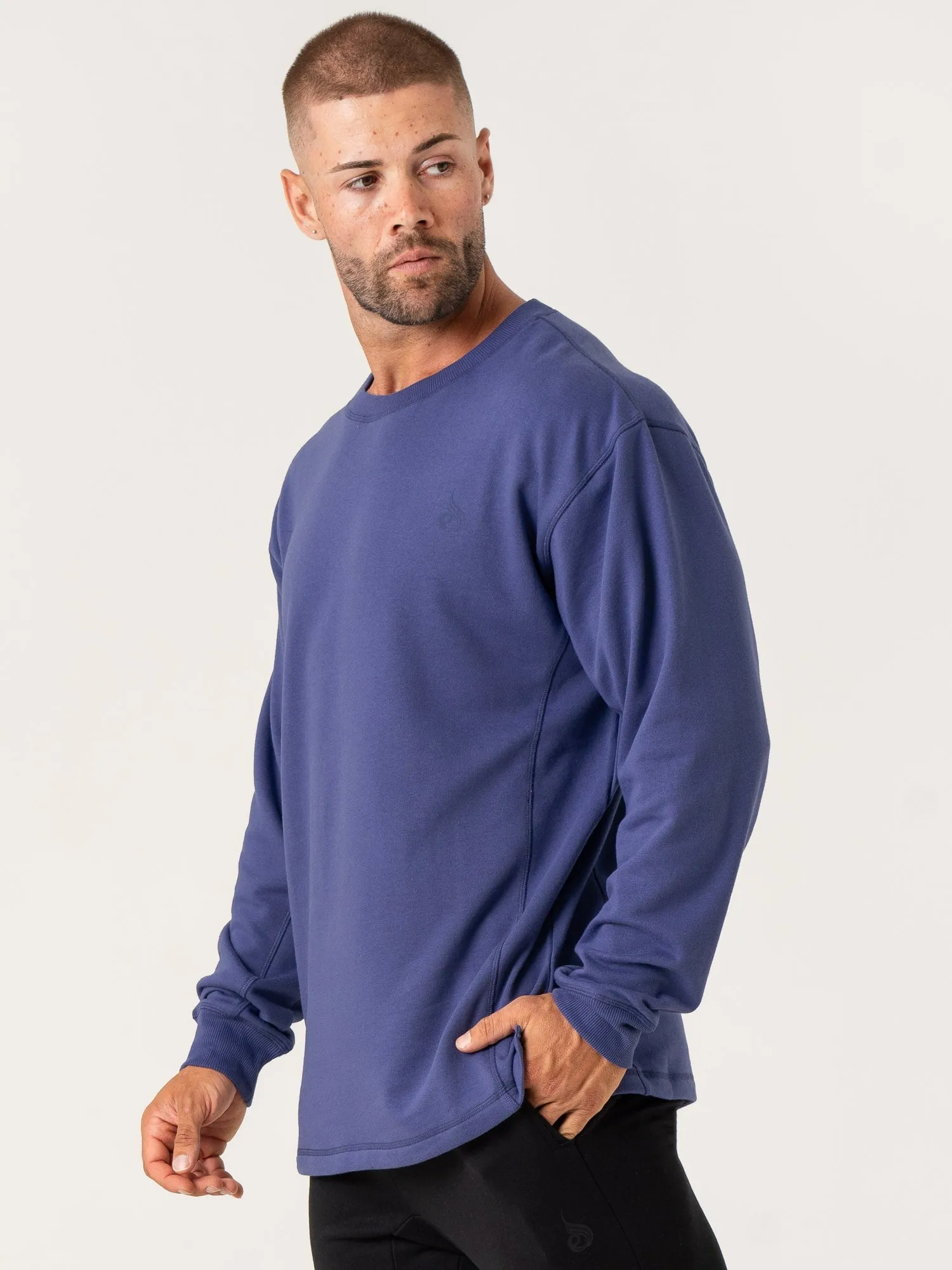 Force Crew Neck - Indigo