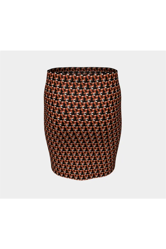 Foxy Lady Fitted Skirt