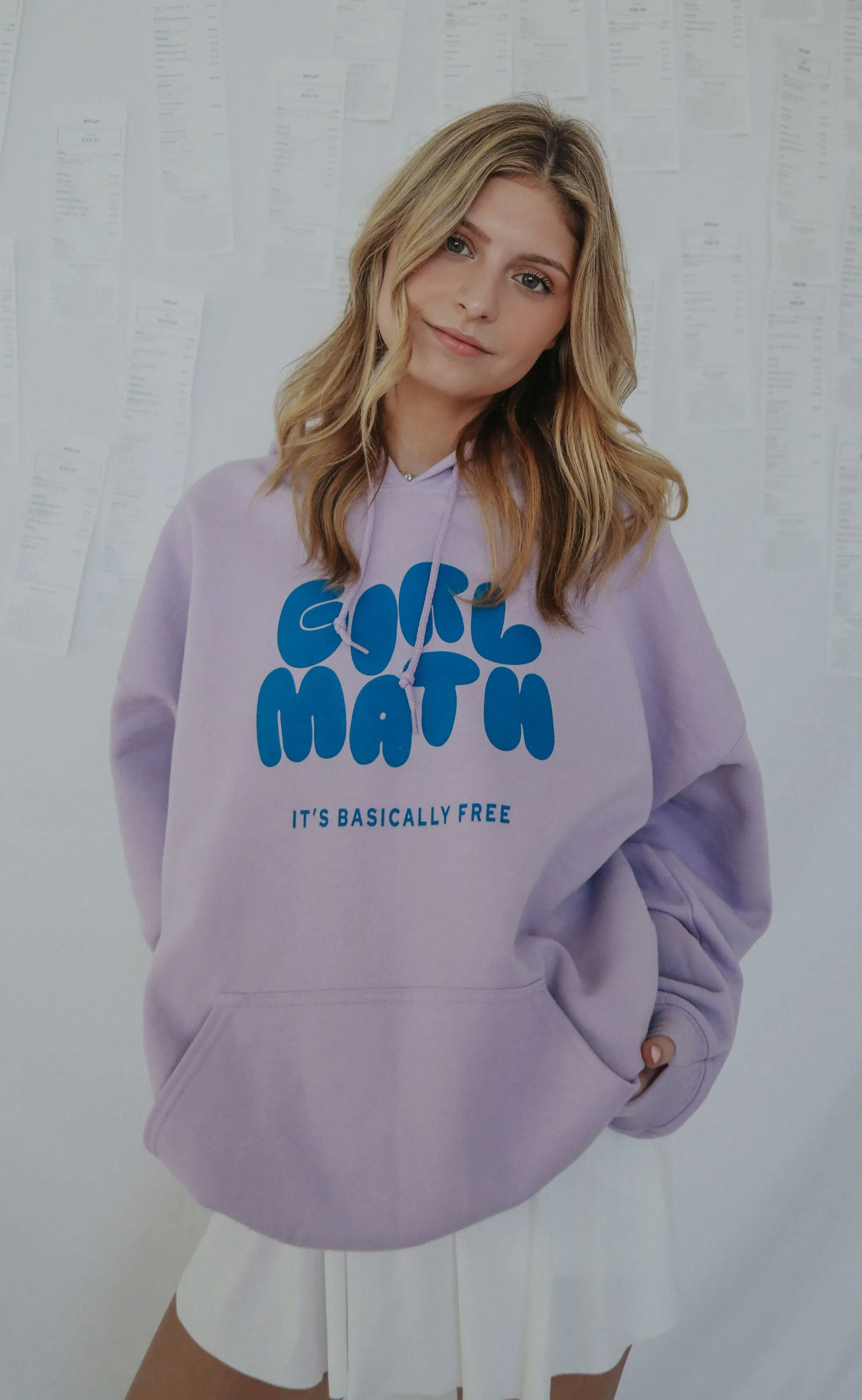 friday   saturday: girl math hoodie