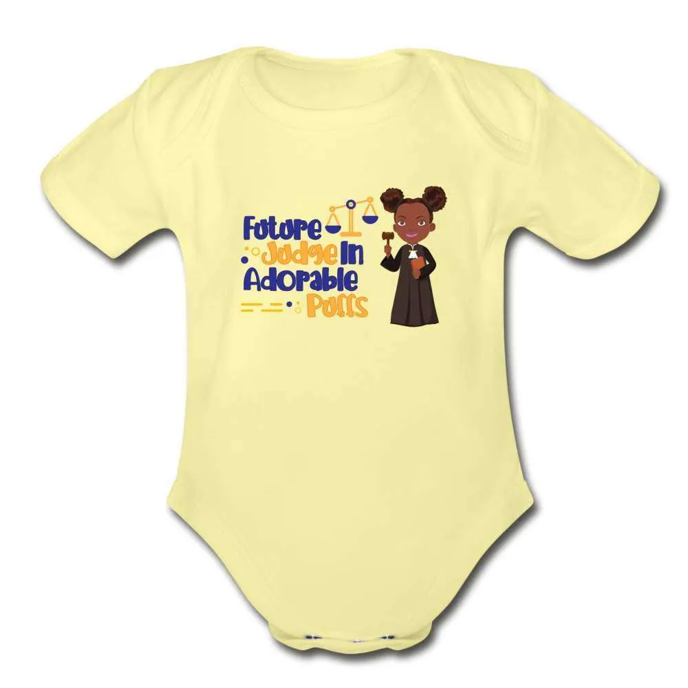 Future Judge Organic Baby Onesie