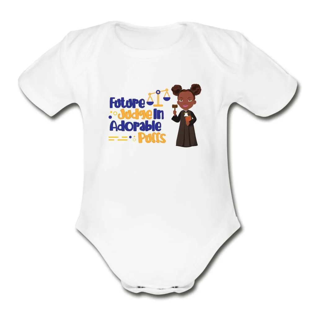 Future Judge Organic Baby Onesie