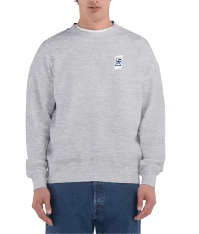 Genderless Crew-neck Sweatshirt With 9zero1 Logo - Grey