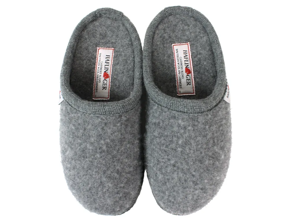 Haflinger Slippers Cashmere Anthracite