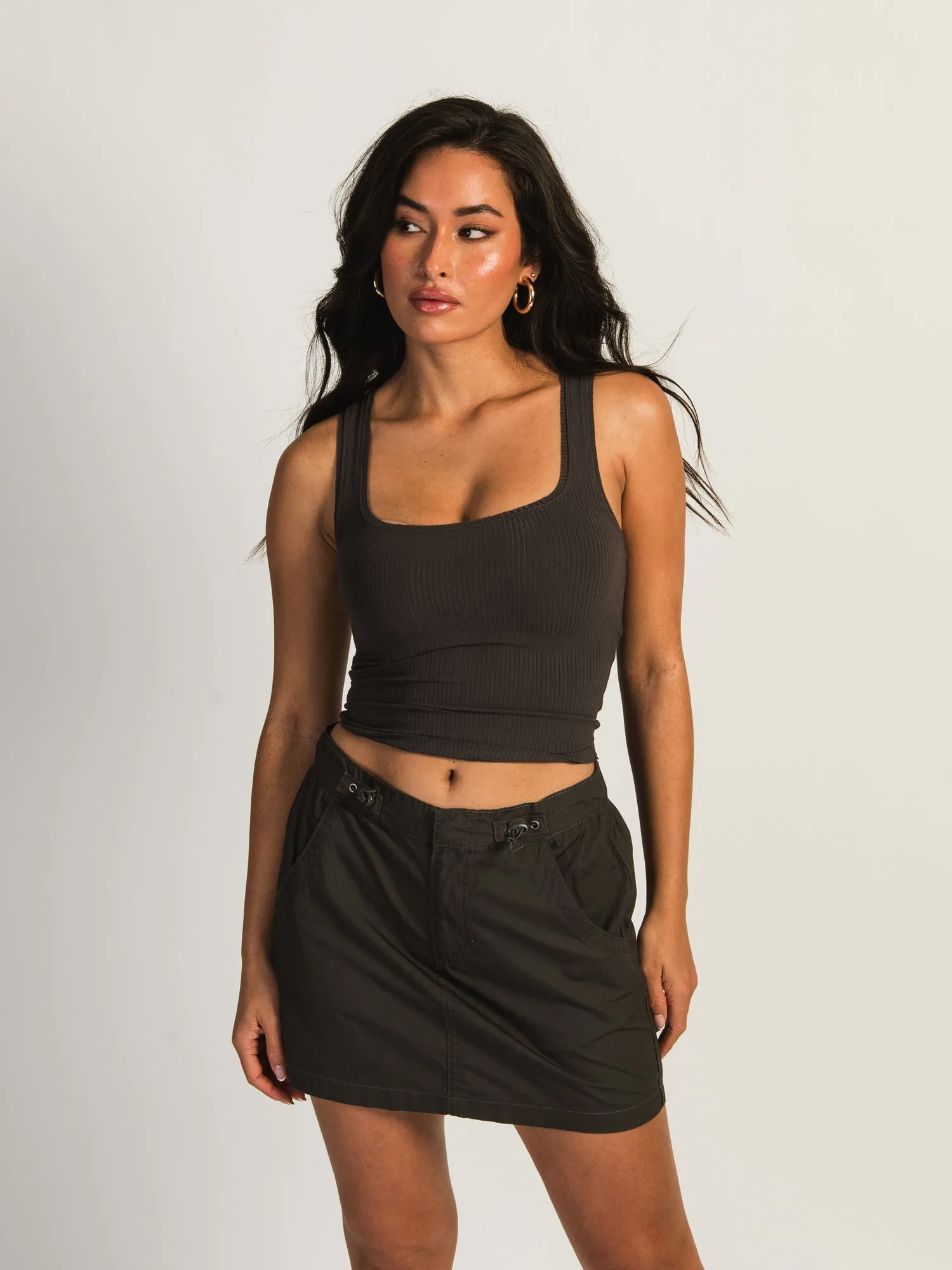 HARLOW LUCIE TANK - CHARCOAL