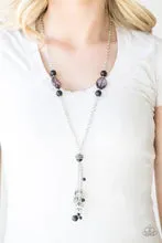 Heart-Stopping Harmony - Black Necklace