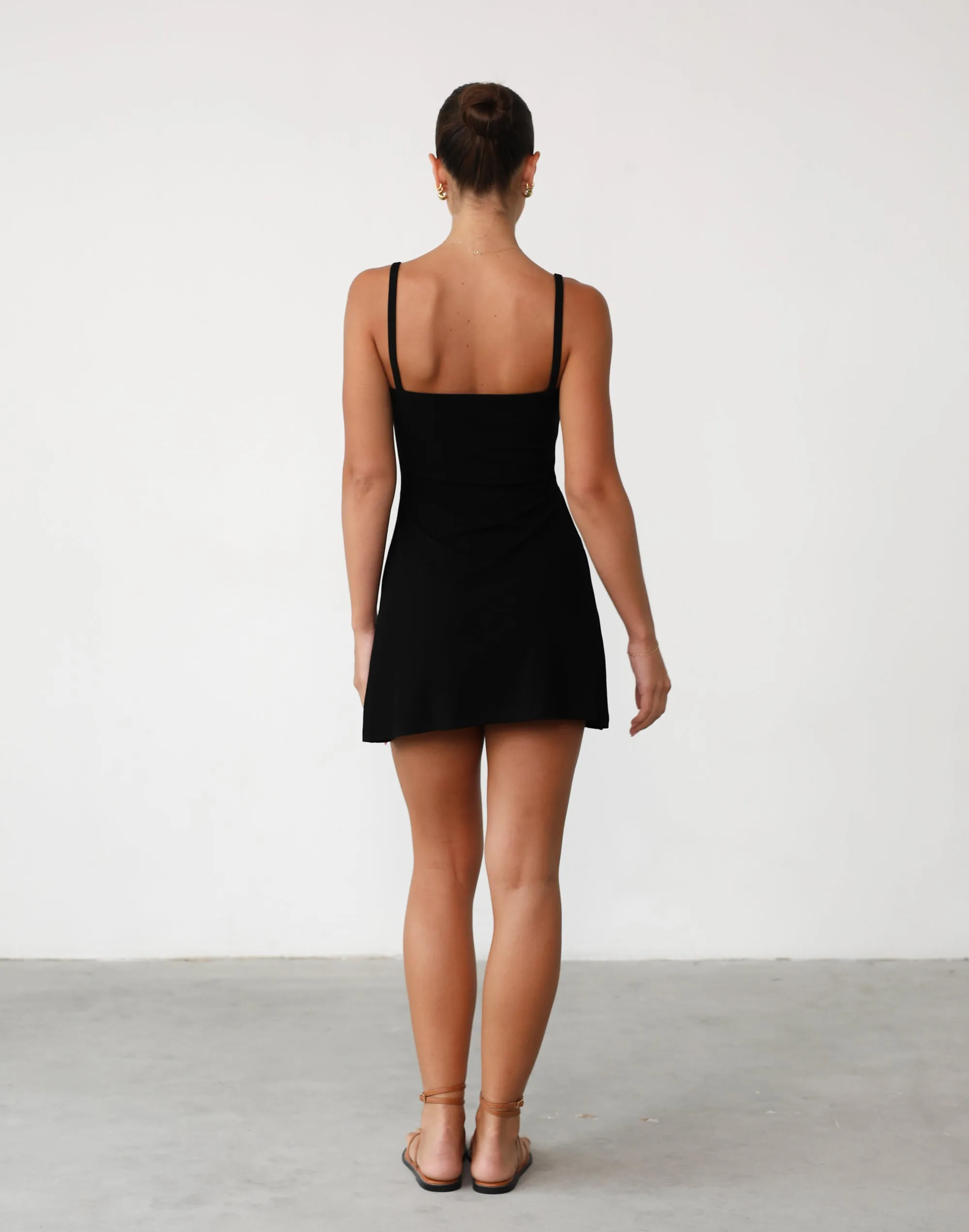 Helia Mini Dress (Black)