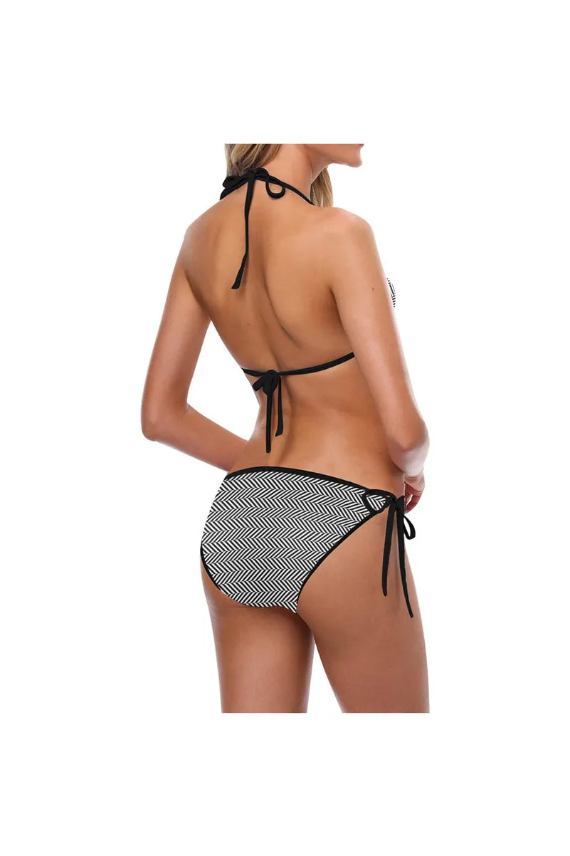 Herring Bone Custom Bikini Swimsuit