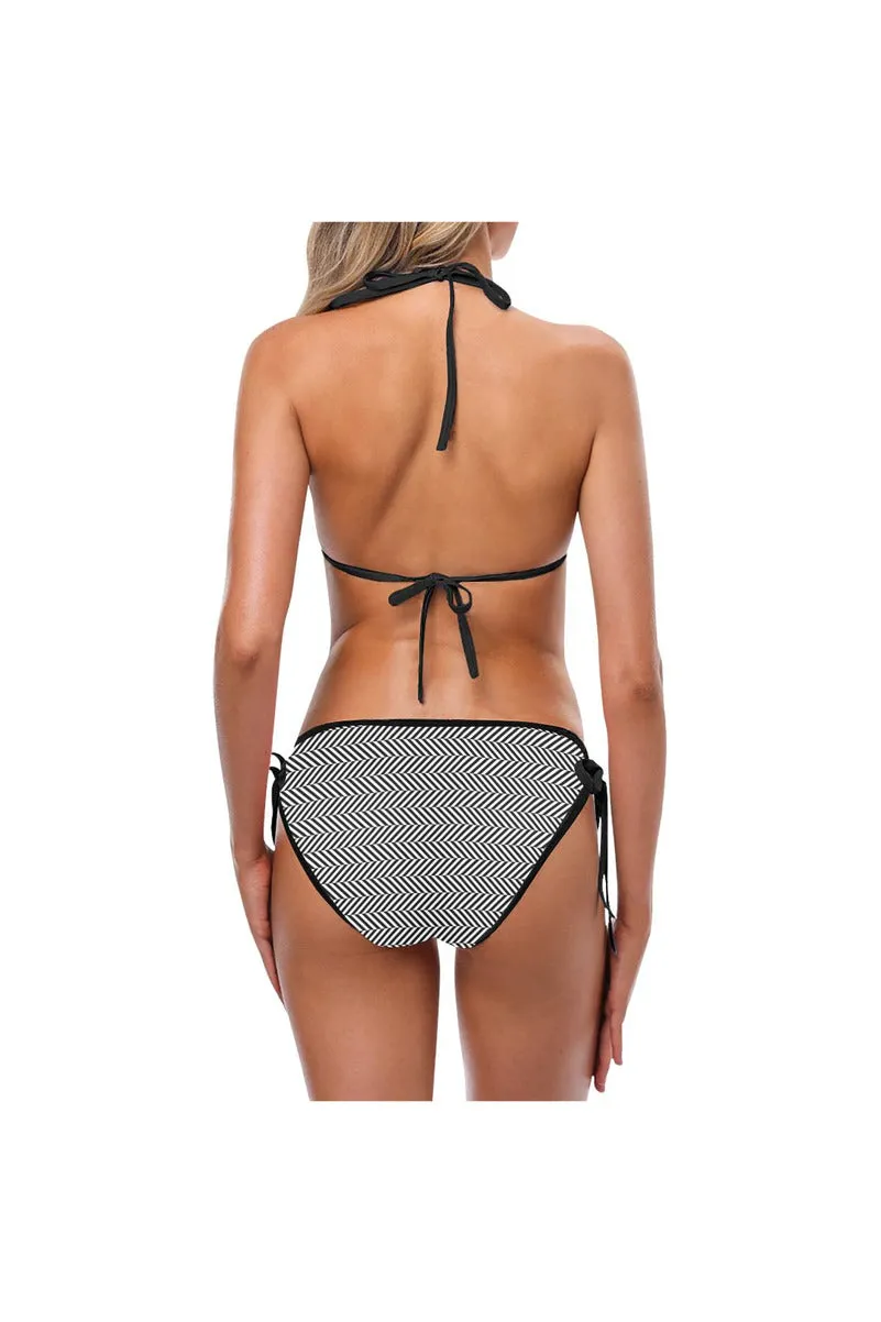 Herring Bone Custom Bikini Swimsuit