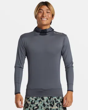 Highline UPF 50 Hooded Long Sleeve Rashguard - Iron Gate