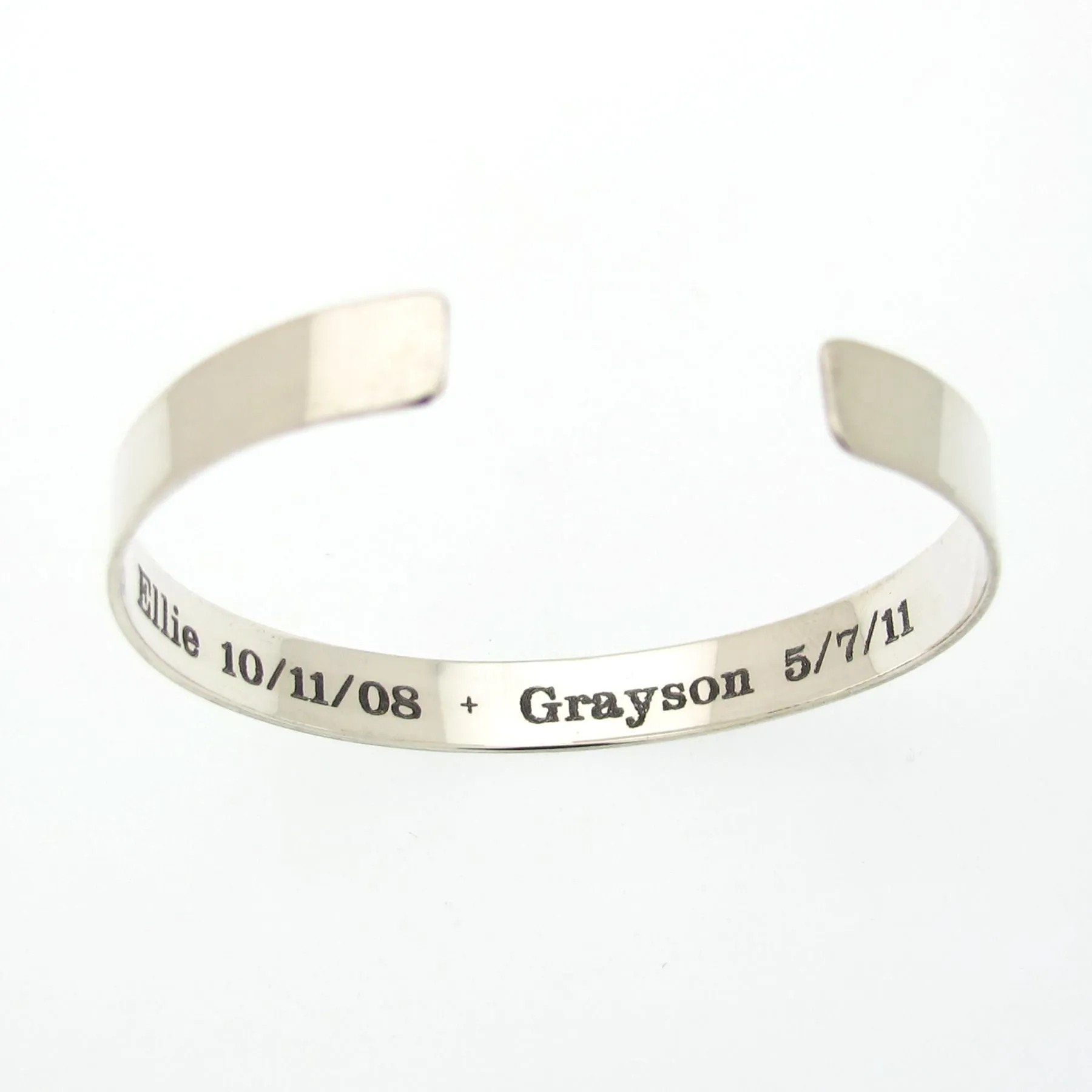 In Memory Of Dad Mom Custom bracelet