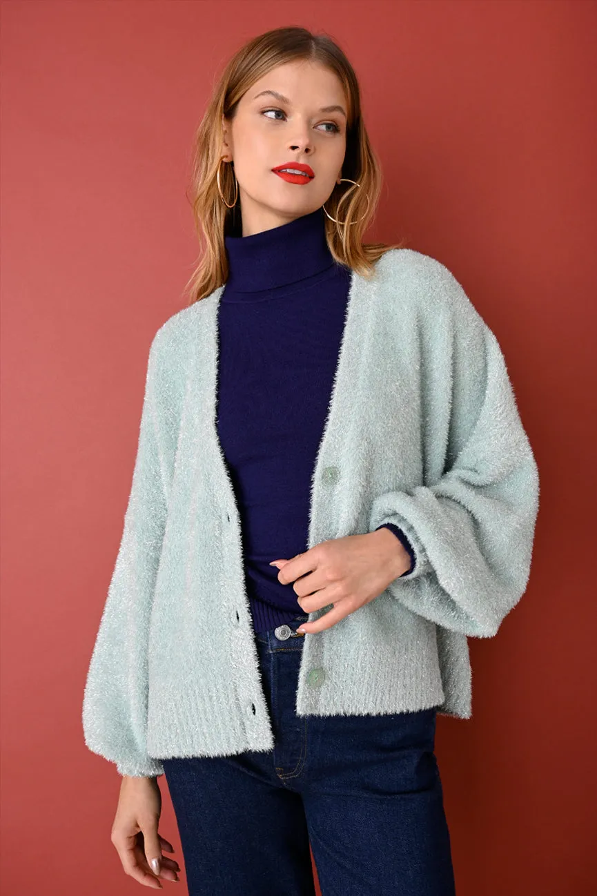 Indigo Blue EcoMerino Long Sleeve Turtleneck