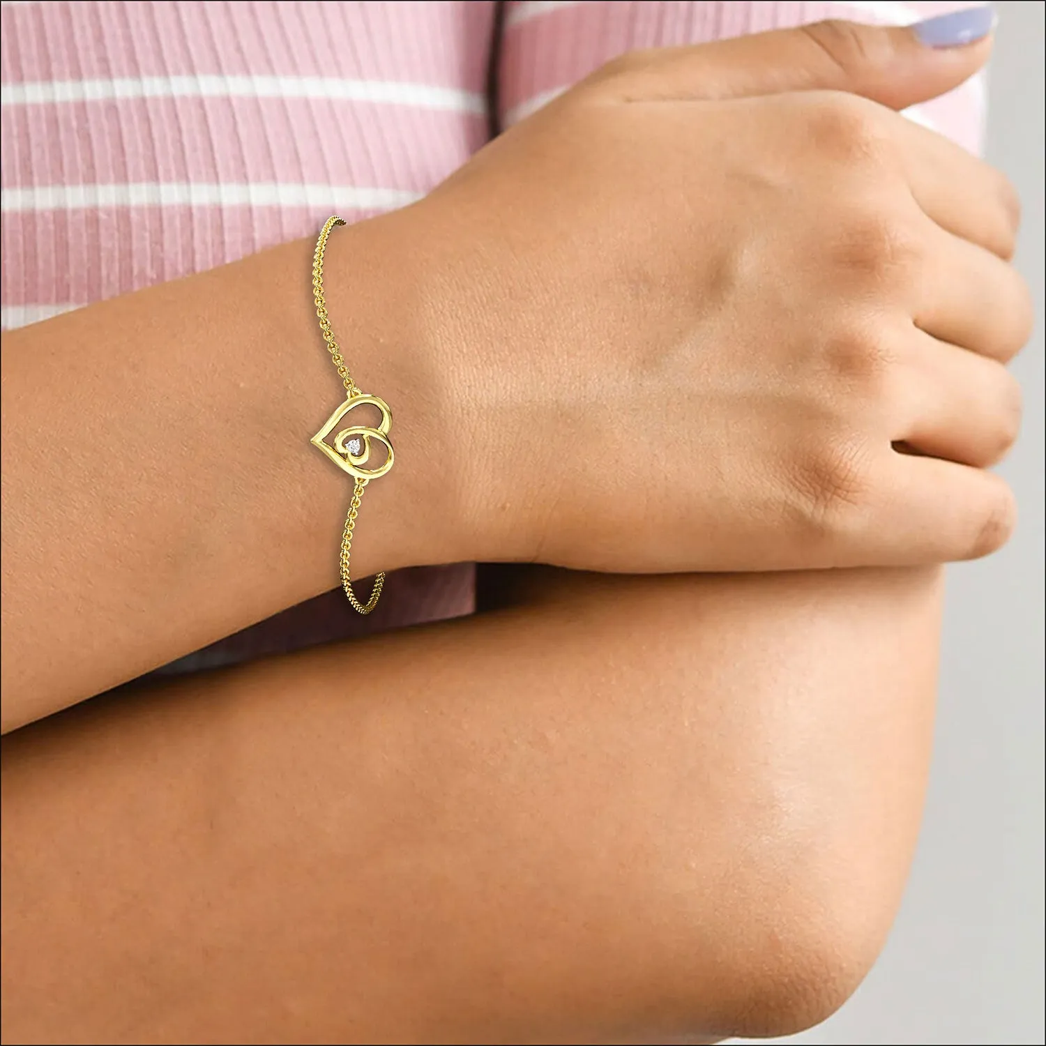 Infinity Heart Bracelet