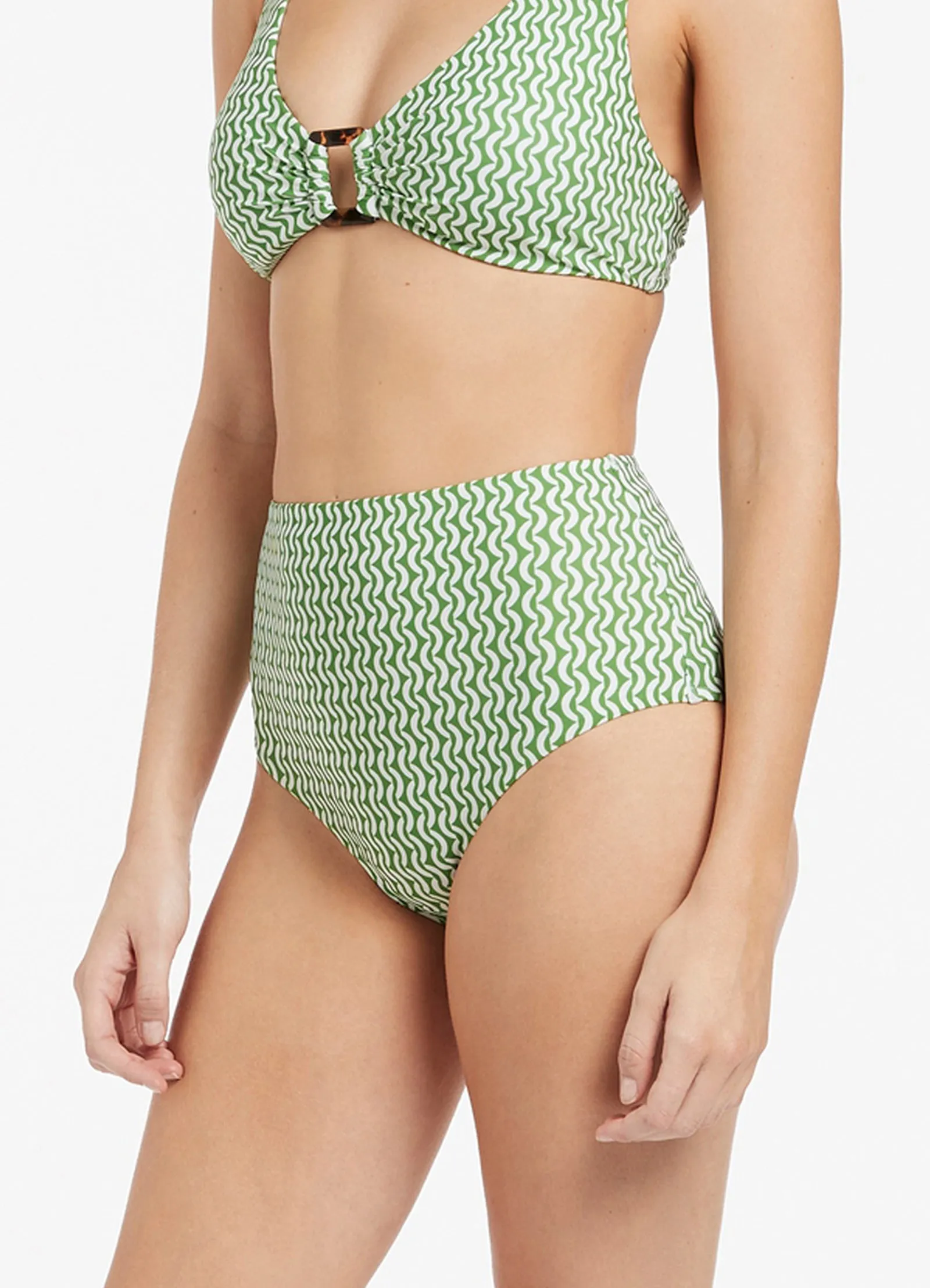 Ipanema High Waist Pant - Palm