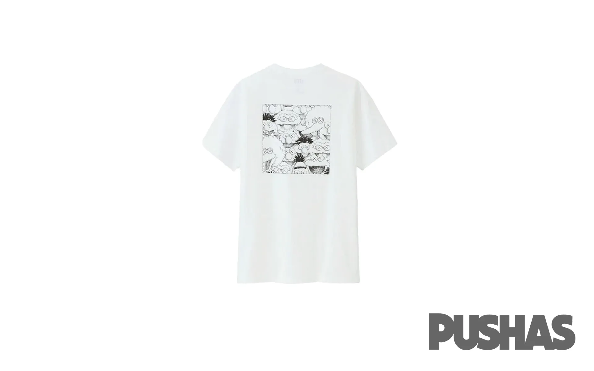 KAWS x Uniqlo x Sesame Street XX Pocket Tee 'White'