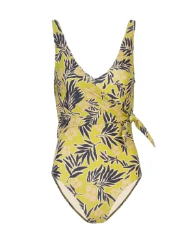 Kelly Wrap One-Piece (Avocado Multi)