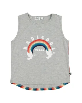 Kissed by Radicool Retro Rainbow Tank