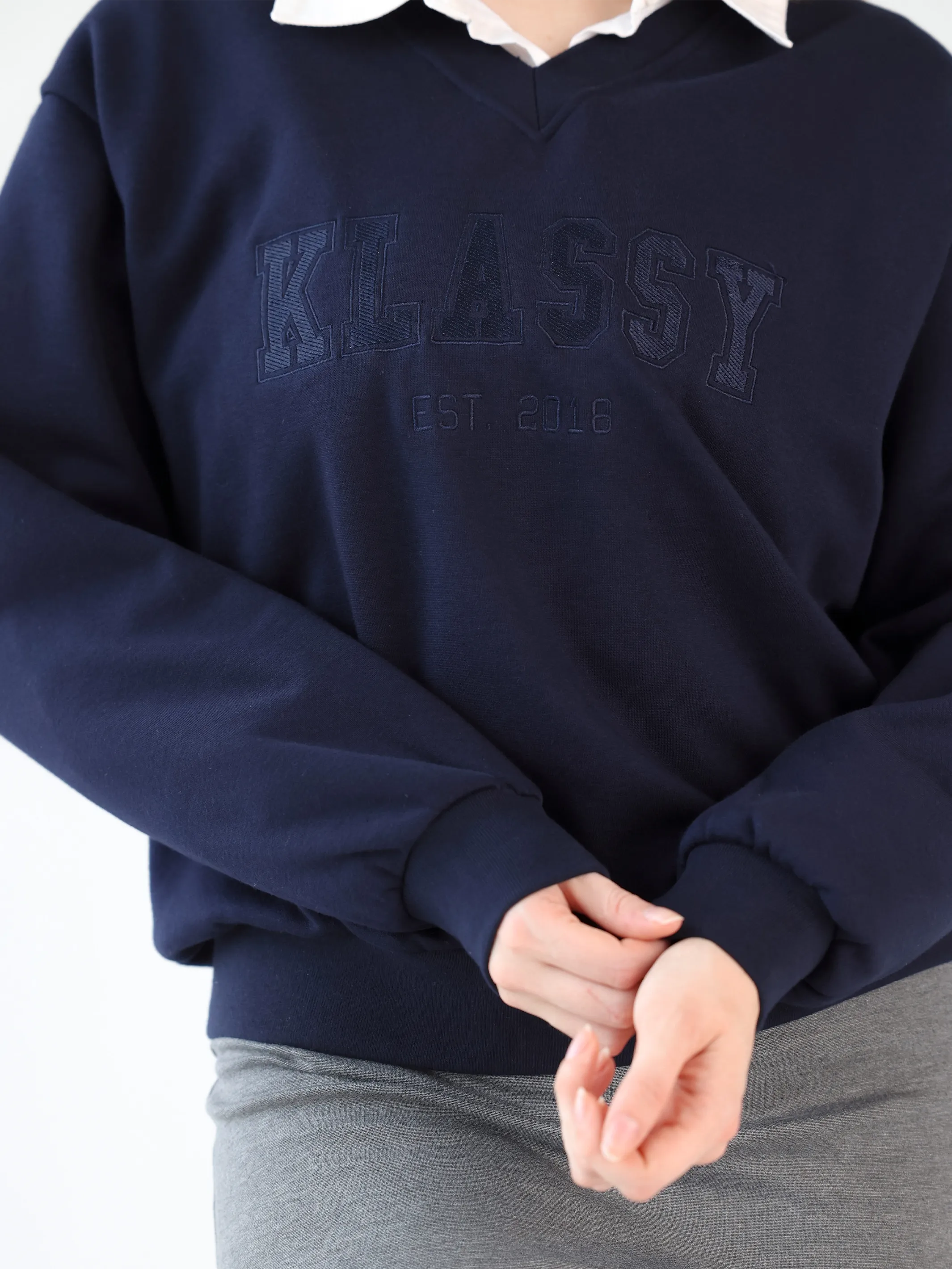 Klassy Varsity Sweater