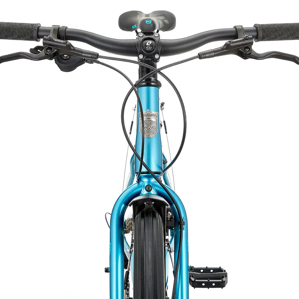 Kona Dr.Dew Hybrid Bike - Blue