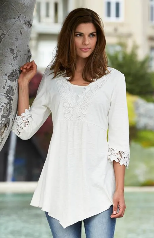 Lace T-shirt