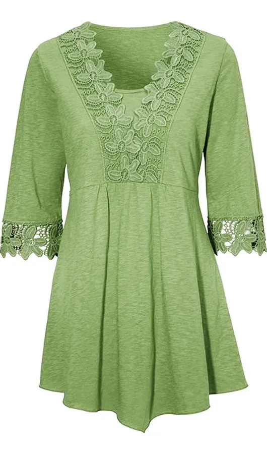 Lace T-shirt