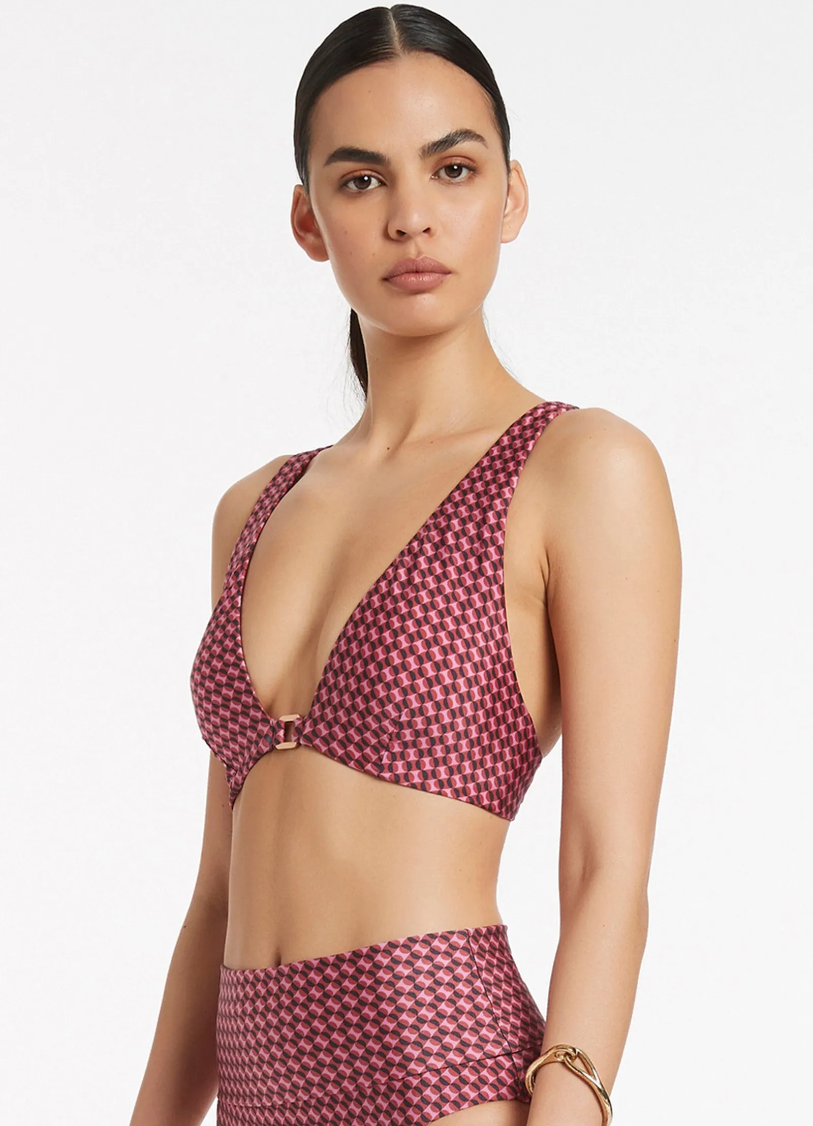 Lalita Halter Tie Top - Orchid