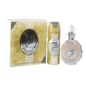 Lattafa Rouat Al Musk Giftset Perfume For Men, EDP, 100ml   Deo 200ml