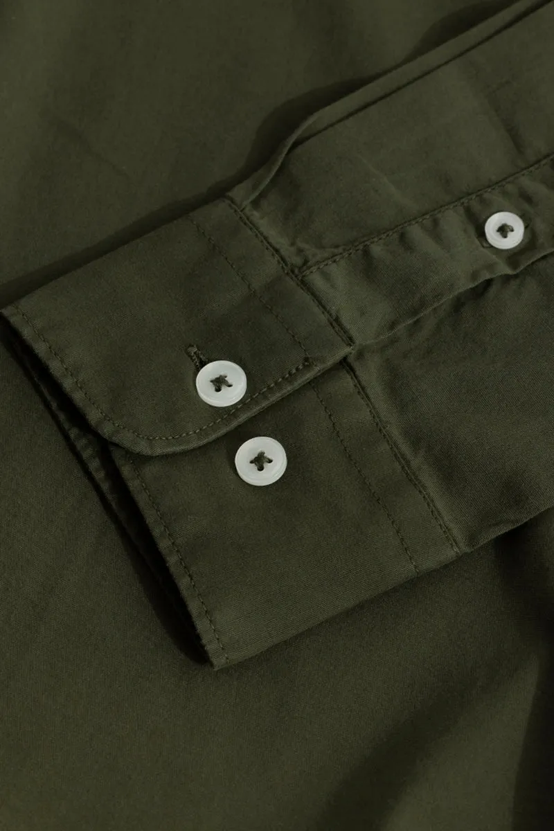 Leisure Olive Shirt