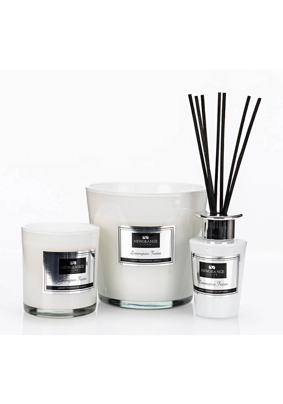 Lemongrass Fusion Luxury Candle & Diffuser Set