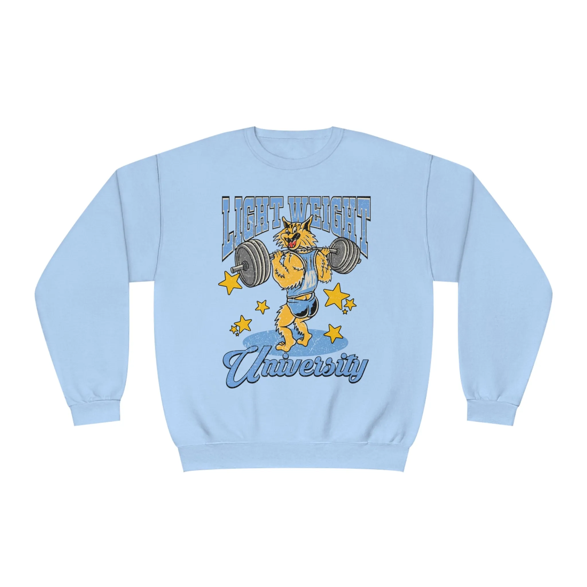 LIGHT WEIGHT UNIVERSITY - CREWNECK