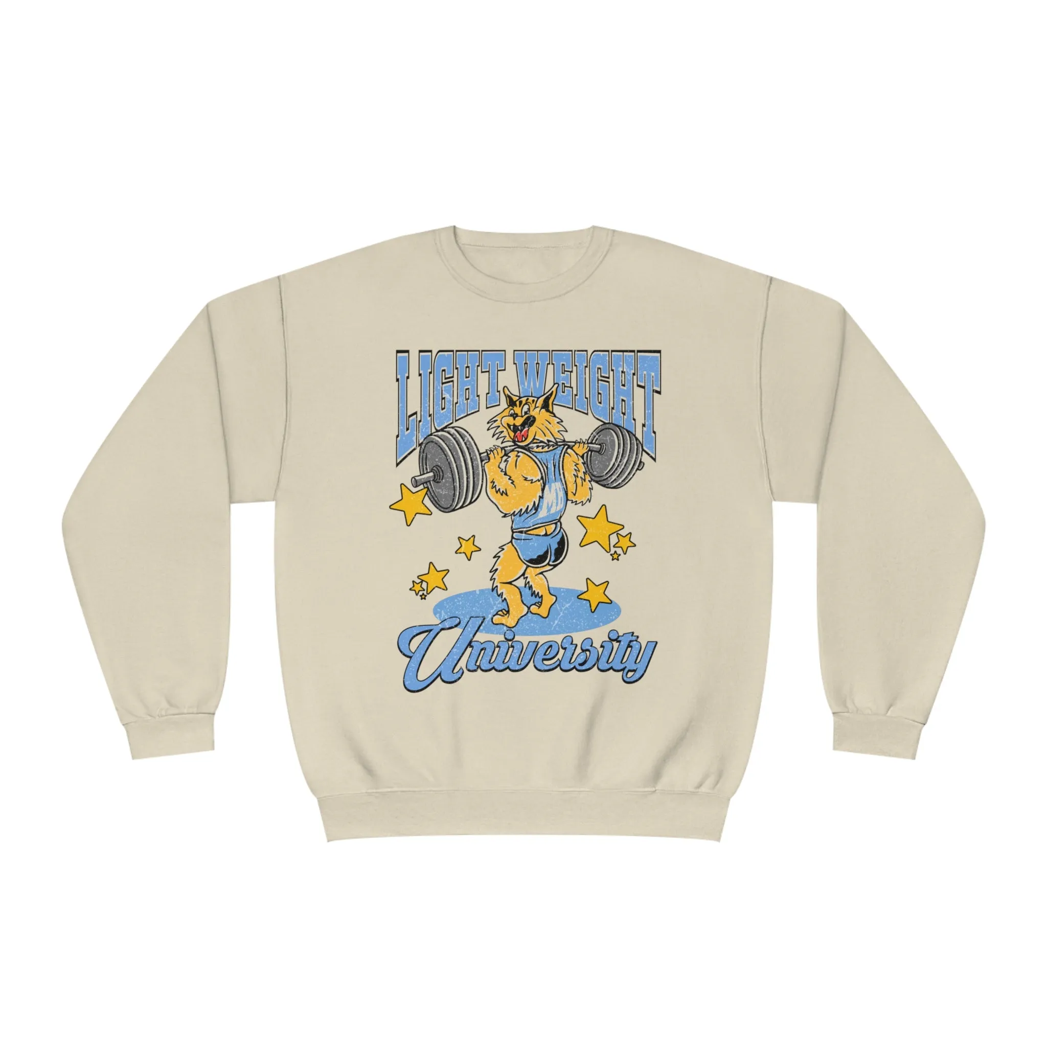 LIGHT WEIGHT UNIVERSITY - CREWNECK