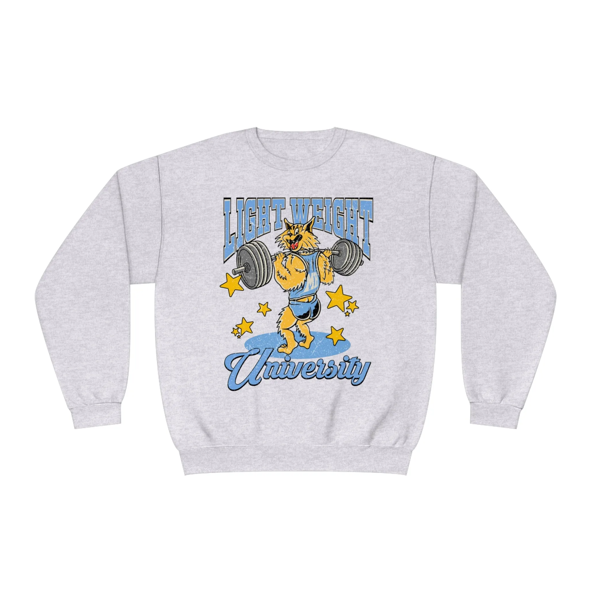 LIGHT WEIGHT UNIVERSITY - CREWNECK