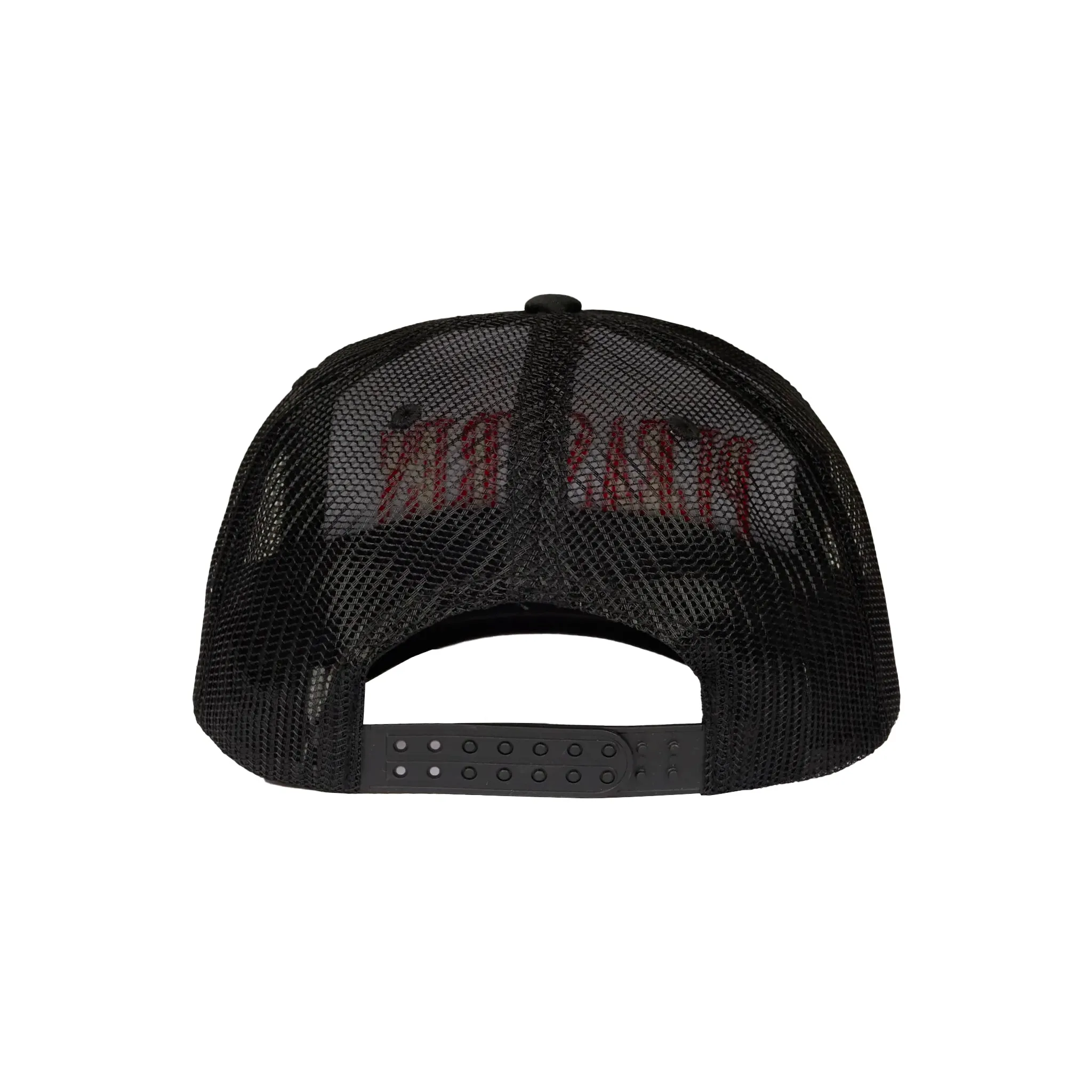 Lithium Trucker Cap (Black/Red)