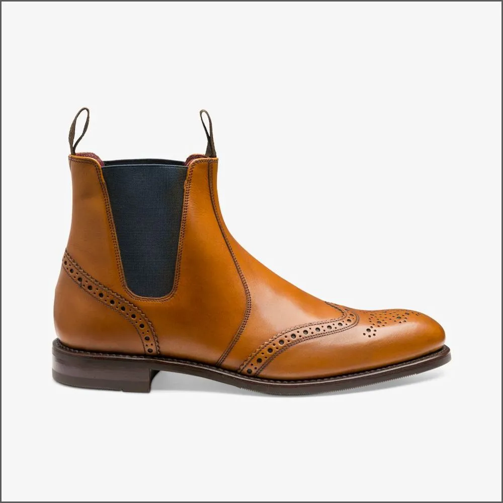 Loake Hoskins Tan Leather Chelsea Boot*