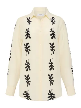 Long Sleeve Silk Shirt