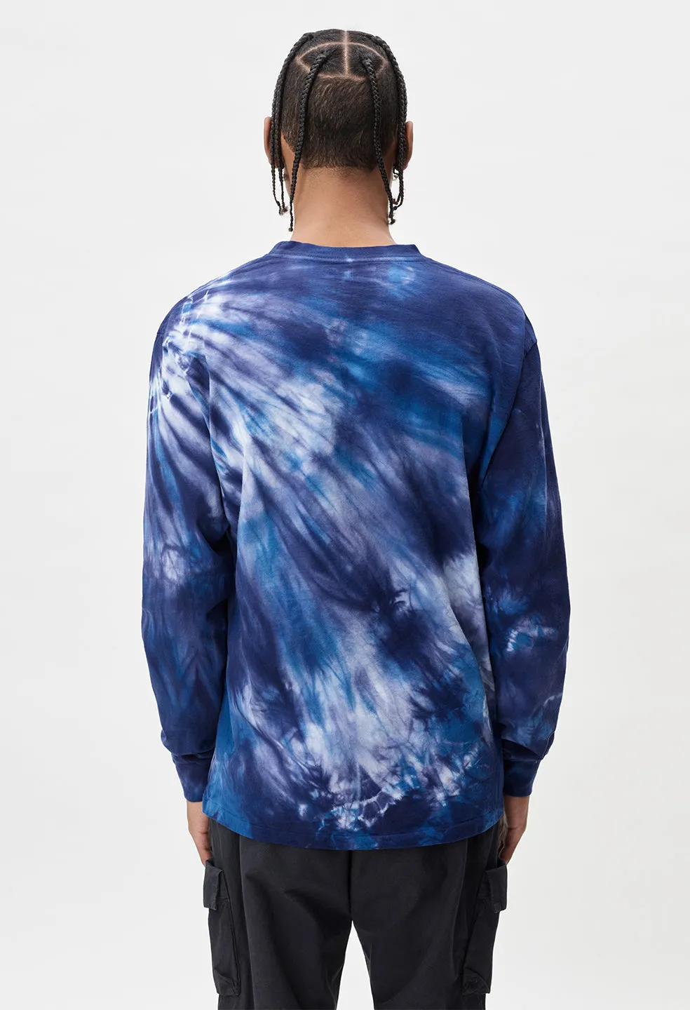 LS University Tee / Reflection Dye Pacific