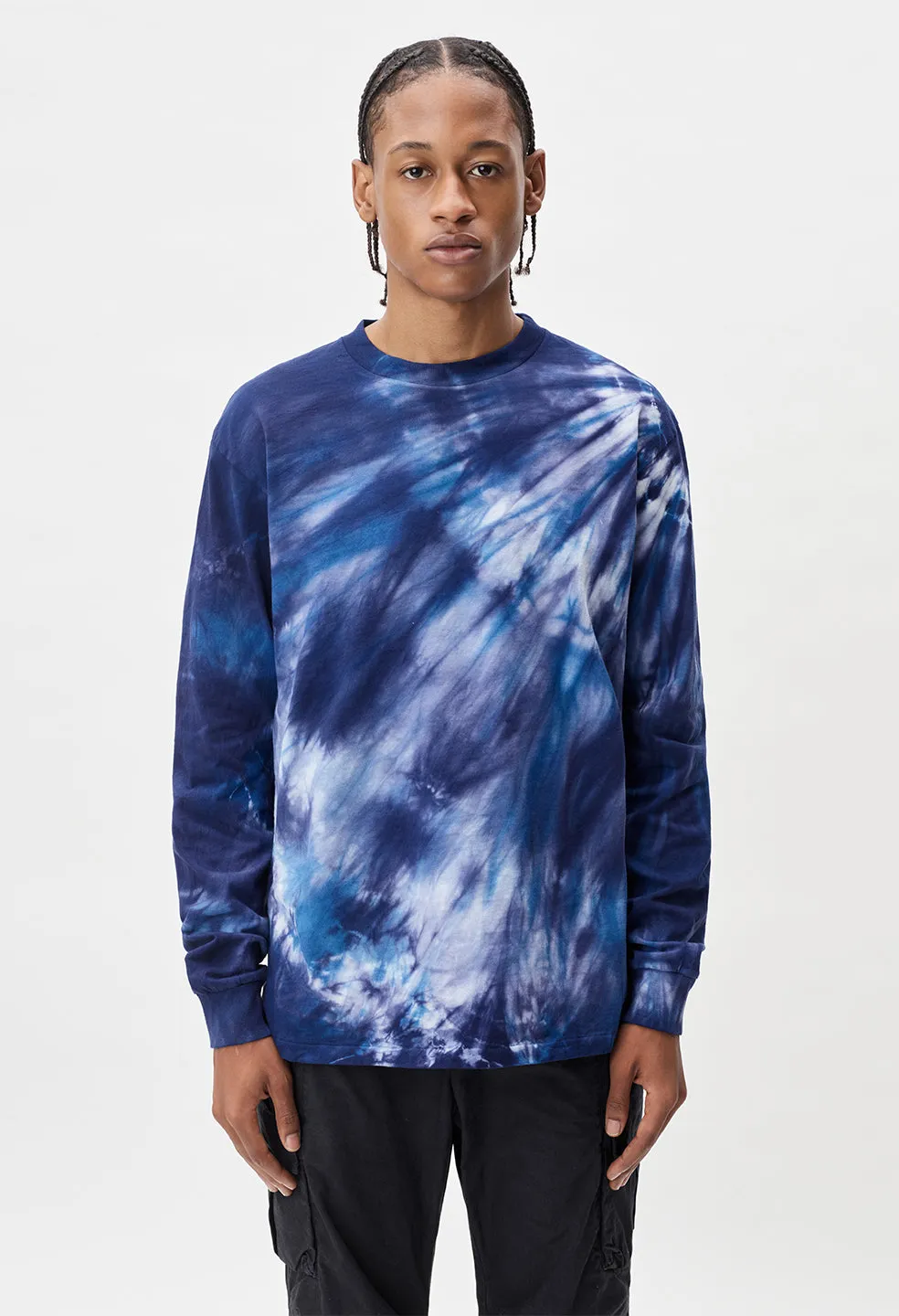 LS University Tee / Reflection Dye Pacific