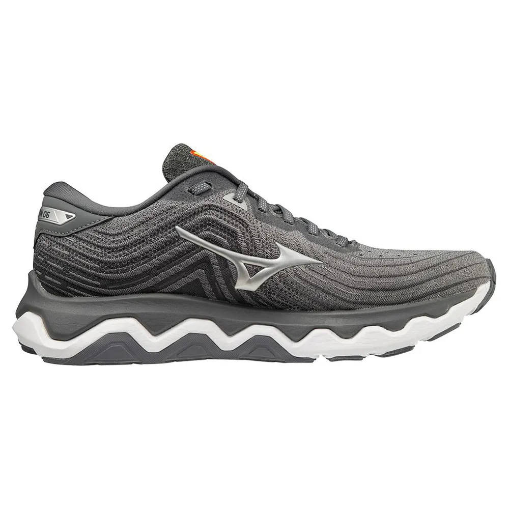 Men's Mizuno Wave Horizon 6, Ultimate Grey/Silver, 9 D Medium