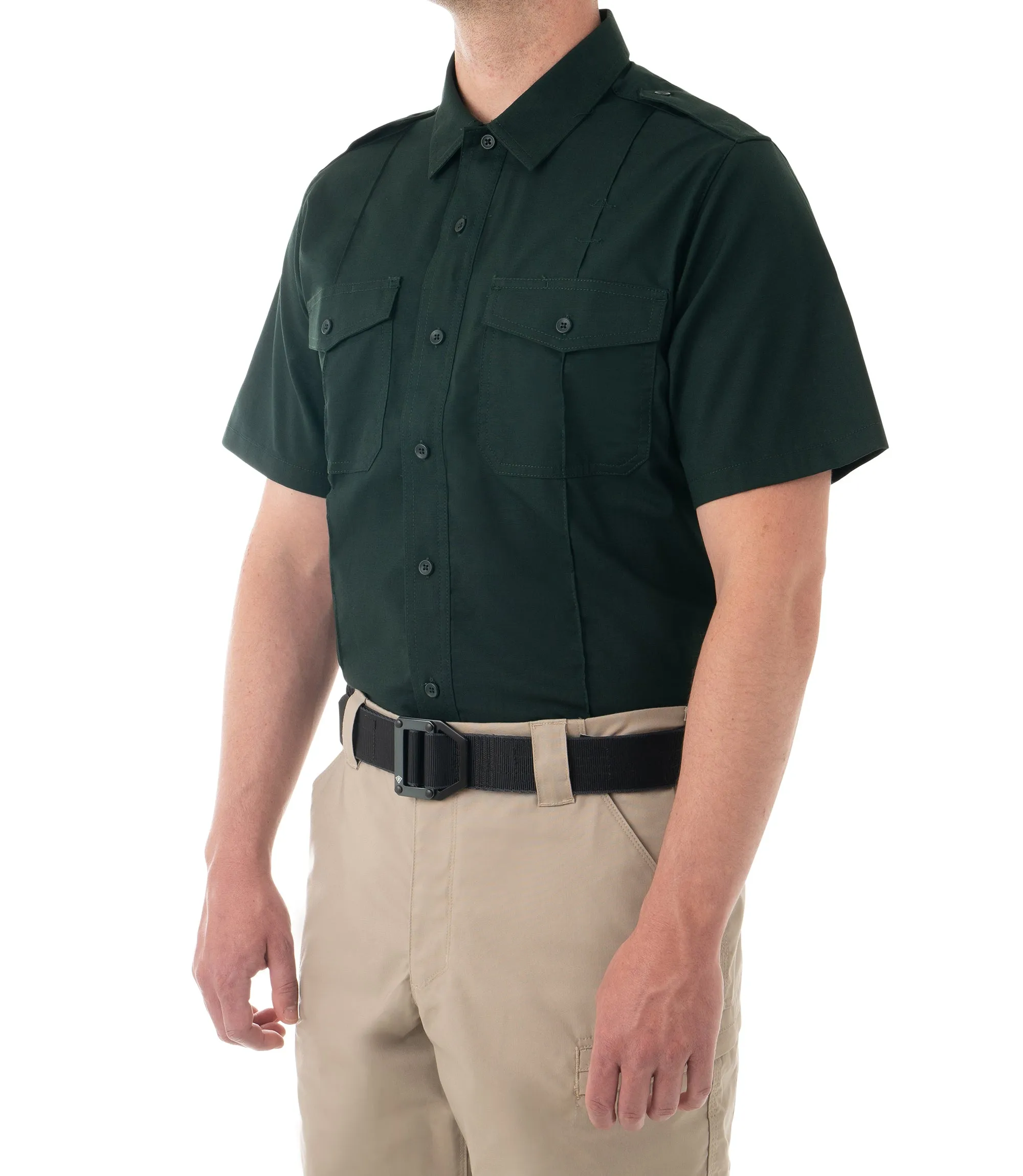 Men's V2 PRO DUTY™ Uniform Short Sleeve Shirt - Spruce Green