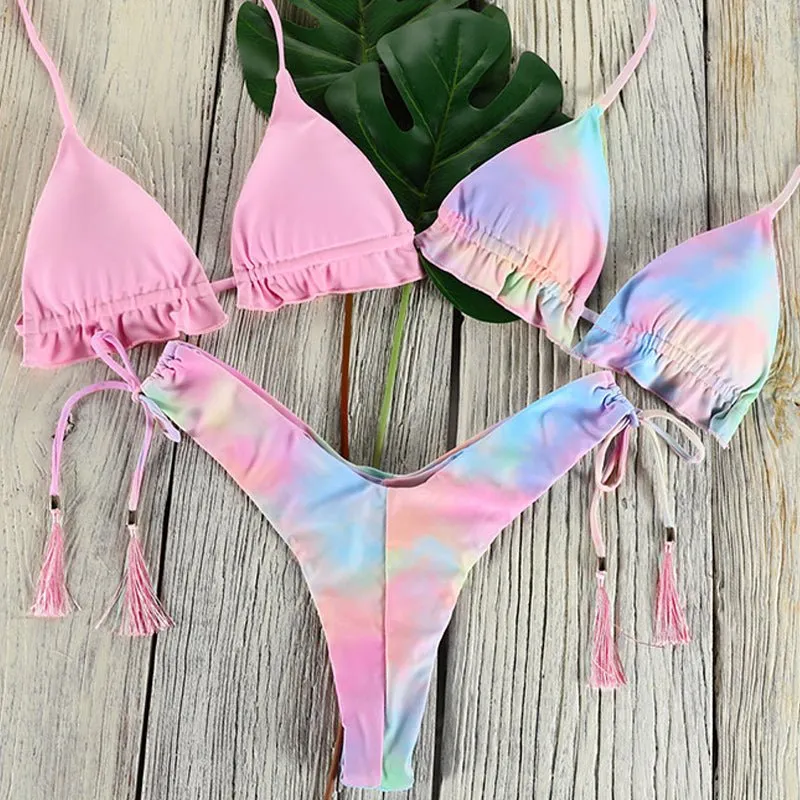 Mermaid Dreams 3-teiliges Bikini-Set