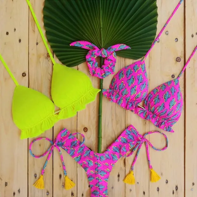 Mermaid Dreams 3-teiliges Bikini-Set