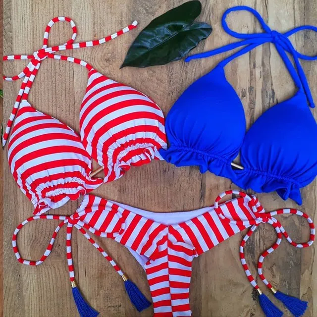 Mermaid Dreams 3-teiliges Bikini-Set