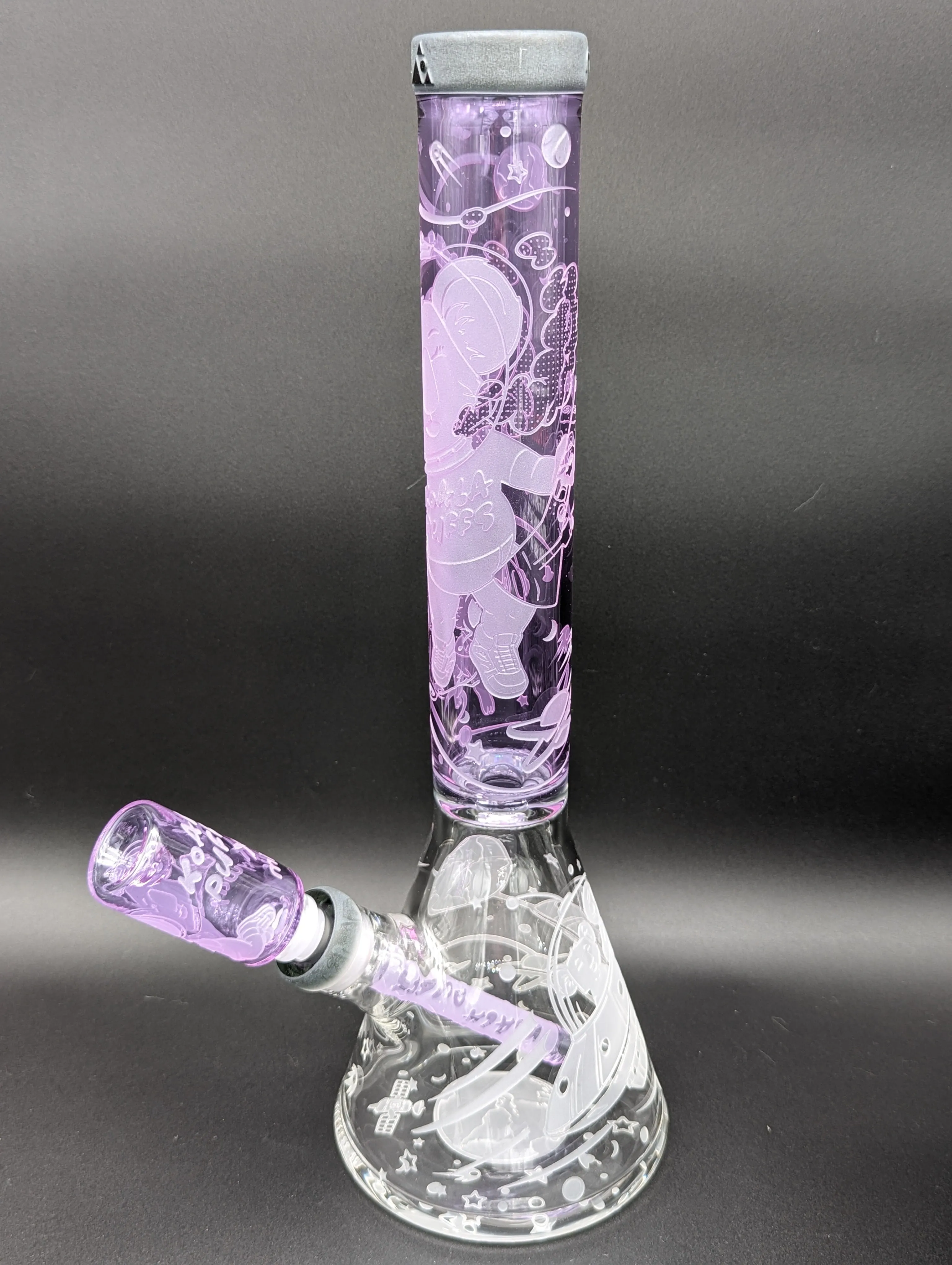 Milky Way Glass - Hotbox Koala Puffs Beaker