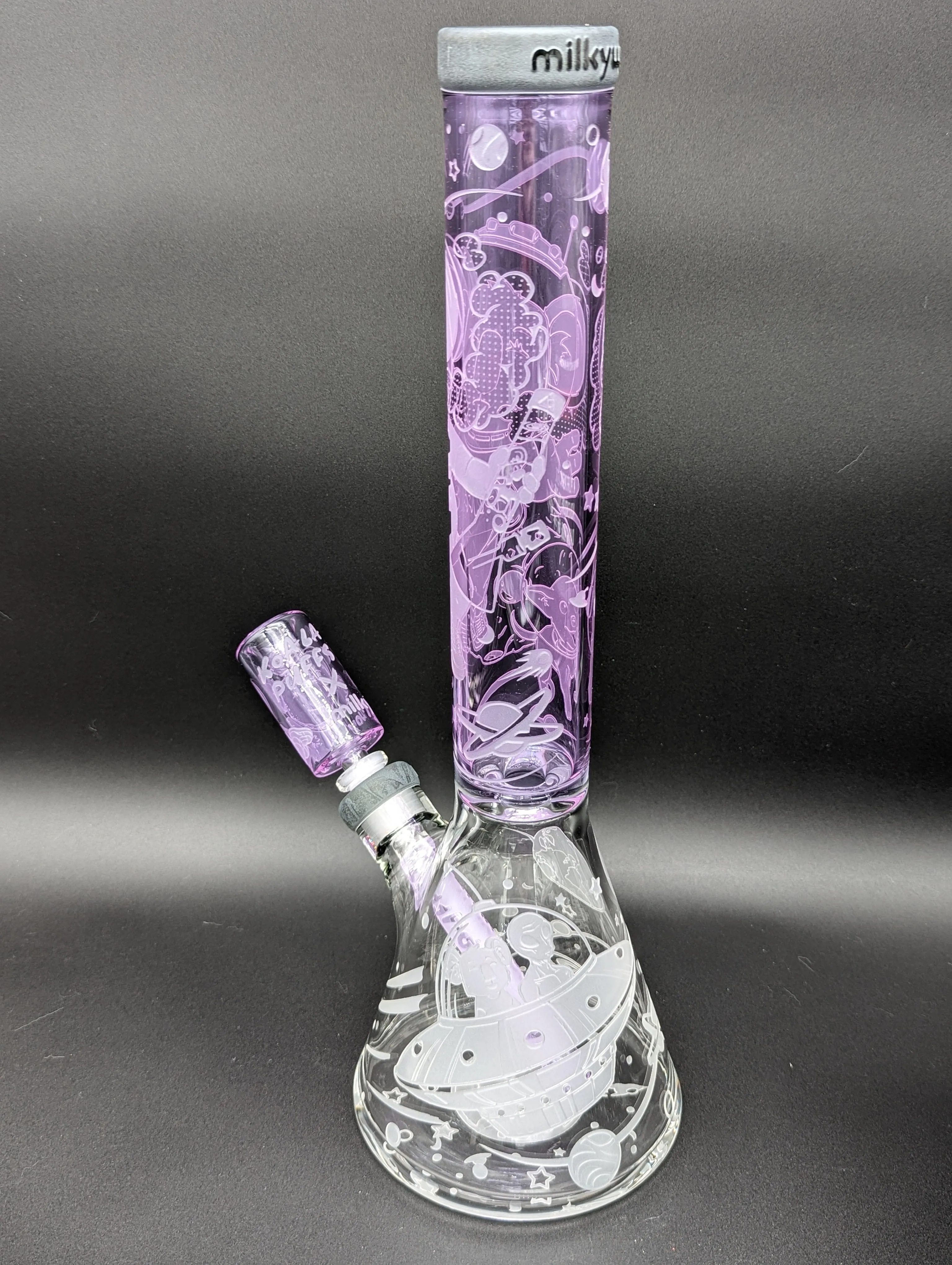 Milky Way Glass - Hotbox Koala Puffs Beaker